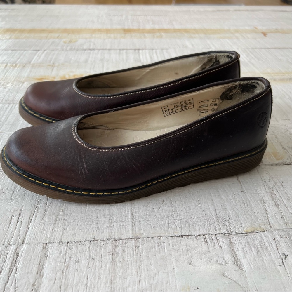 Dr. Martens Ellen slip on shoes size 9 women’s UK 7 (41) dark brown leather